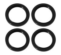 SG Store 4 Piezas de Junta de Sellado de Eje TC 55x72x10mm Junta de Sellado de Eje de Aceite de Labio Doble de Caucho NBR para Aplicaciones Industriales de Eje de Cojinete