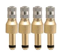 SG Store 4 piezas de válvula de tractor TRCH1 de latón para repuesto de vástago de válvula de tractor, piezas de reparación de neumáticos de tractor, inserto de válvula de núcleo para llenado de aire