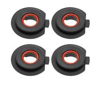 SG Store 4 Piezas H7 LED para Faros Delanteros de Coche, Soporte de retención de Enchufe, componentes de Repuesto de plástico Negro, tamaño de Agujero de 15 mm