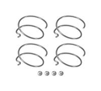 SG Store 4 resortes de repuesto para taladro de impacto de herramienta eléctrica compatibles con Dewalt 20V DCF885 DCF840 DCF850 Kit de repuesto de resorte y bola de acero N078434 N089668