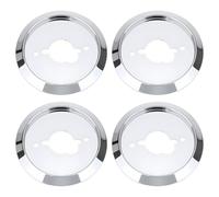 SG Store 4 Unidades Perilla de Control para Parrilla de Gas (7,5 Cm) Color Plateado