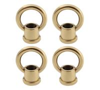 SG Store 4pcs Cobre Tuercas de Ojo M10x1,0 de 29x35mm Aptas para Lámparas de Cristal Candelabros Lámparas LED Y Candelabros Tradicionales Carga Máxima de 15kg