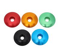 SG Store 5 Piezas de Repuesto para Auriculares de Bicicleta de aleación de Aluminio para Bicicleta de 28,6 mm de diámetro Horquilla de Eje Delantero Bicicletas de Carretera Bicicletas de montaña MTB
