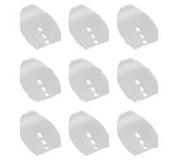 SG Store 50 Piezas Originales de Acero Inoxidable Swim Jig Dancer Blades Chatterbait Blades Spinner Blades para Agua Dulce Y Salada 20 X 15,8 Mm de Grosor 0,4 Mm