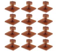 SG Store 56 hebillas de mosquitera para ventana con cubierta de rosca, hebillas de montaje autoadhesivas para mosquiteras, ventanas, ventanas, puertas, mosquiteras (20 x 20 x 13 mm)