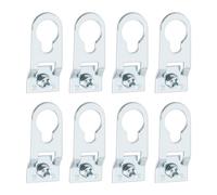 SG Store 60 PCS Ganchos para Marco de Fotos de 35 X 15 Mm Gancho para Colgar de Aleación de Aluminio Gancho