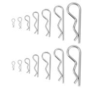 SG Store 70x Clips R de Acero Inoxidable de Retención de Enganche de 1,0 Mm 1,2 Mm 1,5 Mm 2 Mm 2,5 Mm 3 Mm Y 4 Mm para Camiones Automóviles Autocaravanas Equipos de Jardinería