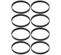 SG Store 8 Piezas de 25 Mm para Ruedas de Locomotora de Vapor Modelo 1:64 Accesorios de Goma Compatible con Flyer Sin Ranuras Ruedas (Americanas)