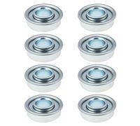 SG Store 8 Rodamientos de Rueda con Brida para Cortacésped de Empuje de 1-1/8 X 1/2 Pulg. 734-04019 Compatible con TROY BILT de 12 Pulg Ruedas