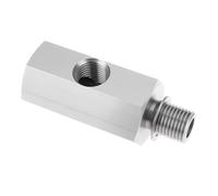 SG Store Adaptador de Sensor de Presión de Aceite M10 X 1 Mm Macho X 1/8" NPT para Medición de Presión de Aceite