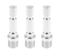 SG Store Adaptador de Taladro Hexagonal M10 de 1/4 de Pulgada para Taladro Inalámbrico Destornillador Placa de Soporte de Mandril 3 Unidades