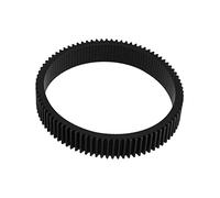 SG Store Anillo de Engranaje de Enfoque sin Costuras para Lente de 67-74 mm de diámetro de Seguimiento Estándar 0.8 Mod Rotación de Enfoque Lente de cámara de Video Accesorios Negro