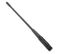 SG Store Antena Walkie Talkie negra de 144/430 MHz de doble banda de alta ganancia BNC de mano compatible con radio VHF/UHF ICOM V8 V80 V82 V85 F3S HT-66 VHF/UHF