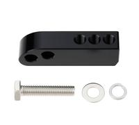 SG Store Bloque de extensión de faros delanteros compatible con Har-ley Dyna Street Bob FXDB negro