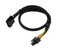 SG Store Cable Adaptador de Fuente de Alimentación ATX LP4 Macho A CPU de 8(4+4) Pines EPS-12V de 50 Cm para Placa Base de PC