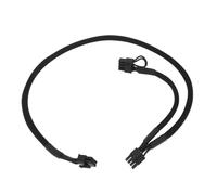 SG Store Cable de Alimentación Modular de 8 Pines para CPU A Doble PCIe de 6+2 Pines para Tarjeta Gráfica 60+20 Cm Compatible con Thermaltake.