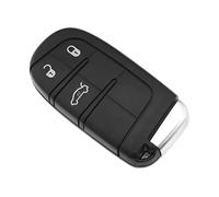 SG Store Carcasa de Llave remota de 3 Botones Compatible con Jeep Cherokee KL Remote Fob 2014-2019 Compatible con Fiat 500X 2014-2018 Estuche para Llave Inteligente con Control Remoto de 3 Botones