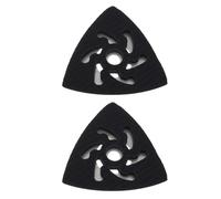 SG Store Disco de Lijado Triangular de 2 Piezas Herramienta de Lijado de 90 Mm de Acero para Lijar Madera Metal Y Plástico.