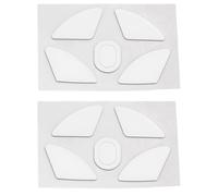 SG Store Juego de 2 alfombrillas de ratón PTFE compatibles con Corsair Saber Pro RGB Pro Wireless