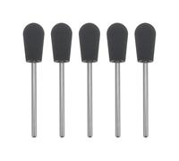 SG Store Juego de 5 Ruedas de Pulido de Goma de 3/32" (10 X 17 X 50 Mm) para Manicura Y Pulido (120#)