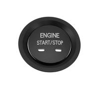 SG Store Juego de cubiertas para botón de interruptor de arranque delantero de coche compatible con Cadillac XTS XT5 CT (negro)