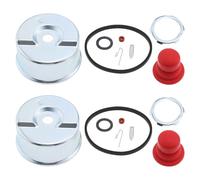 SG Store Kit de reparación de junta tórica para carburador y cuenco flotante para carburador y asiento de aguja, compatible con Tecumseh 631867 631021B 631021A 631021 36045A