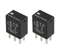 SG Store Relé para Minicargadora de 5 Pines (2 Unidades 87655334 12 V 35 A) Compatible con Case Loader SR175 SR220 SR200 SR130 SV185 Y SV250