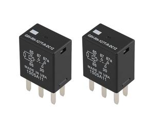 SG Store Relé para Minicargadora de 5 Pines (2 Unidades 87655334 12 V 35 A) Compatible con Case Loader SR175 SR220 SR200 SR130 SV185 Y SV250