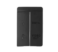 SG Store Tapa de Goma para Cámara USB/AV out/HDMI Compatible con Canon La Cámara EOS 5D