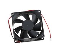 SG Store Ventilador de refrigeración de fuente de alimentación 8025 de 12 V, conector de 2 pines, compatible con AD0812HS-A70GL 80 x 80 x 25 mm, ventilador de caja de repuesto