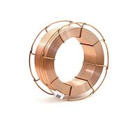 SG2 - Bobina de alambre de soldadura de gas protector MIG MAG, 15 kg, 0,8/1,0/1,2 mm, bobina G3Si1 (G3Si1, 0,8 mm)