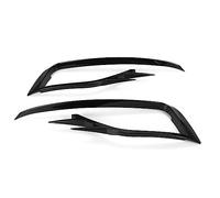 SGABFDLZ Luz Antiniebla Delantera Para Coche Luz Para Cejas Cuchillo De Viento Marco De Cubierta De Párpado Accesorios Para VW Para Golf 7,5 MK7.5 2018 2019 2020(Glossy Black)