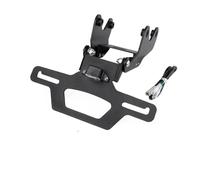 SGABFDLZ Motocicleta Soporte Matrícula Trasera para Y&AMAHA para MT-09 para MT-09 SP para MT-09 Y-AMT 2024-2025 Motocicleta Plegable Matrícula Soporte De Matrícula Portamatrículas Guardabarros Luz