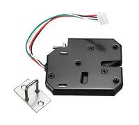 SGerste K03 DC 12 V magnético eléctrico inteligente armario puerta cierre de seguridad 4 alambre con desbloqueo manual