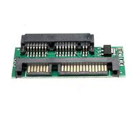 SGerste Micro SATA a 7 + 15 Pines 2,5 Pulgadas Tarjeta convertidor Interfaz SATA Adaptador COD