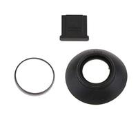 SGerste Ocular de goma con cubierta de zapata caliente para Nikon D850/D500 - Proporciona amortiguación alrededor del ocular de la cámara