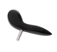 SGerste - Soporte para reposabrazos de bolas bañado en plata, accesorio para el viento de leña