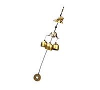 SGerste Vintage Fengshui Bell Good Luck Bless Home Garden - Carillón de viento para colgar - Multi, 2