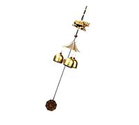 SGerste Vintage Fengshui Bell Good Luck Bless Home Garden - Carillón de viento para colgar, multicolor, 1