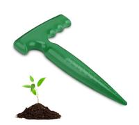 SGERUFZ 1 Pcs Plantador de Cebollas para Bulbos de Flores con Escala de Medición para Plantar con Precisión Ideal para Sembrar Verduras y Flores (Verde)