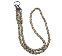 SGERUFZ 1 Unidad Llavero Paracord, Cinta Colgante para Llaves con Anilla de Metal y Botón de Pico de Águila, Ideal para Llaves y Porta Carnets (Verde Militar)