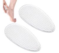 SGERUFZ 2 Piezas Lima de Vidrio | Lima de Vidrio Eliminar Callos y Durezas | Raspador de Talones Pies Agrietados | Exfoliador de Pies Piel Muerta | Herramienta de Pedicura Pies Secos