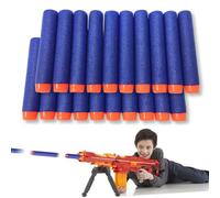 SGERUFZ 20 pcs Dardos de Espuma para Nerf Elite Blasters 7,2 cm Recarga para Pistola de Juguete Municiones para Niños Azul