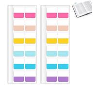 SGERUFZ 240 Unidades Tiras Adhesivas Tiras Adhesivas Autoadhesivas Notas Adhesivas Tiras Adhesivas Para Marcar Y Resaltar Tiras Adhesivas Reposicionables Tiras Adhesivas Escribibles Notas