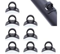 SGERUFZ 8 piezas C-Clips y Soportes de Cable, Abrazaderas de Manguera, Abrazaderas de Cable de Freno, MTB Bicicleta C-Clips, Hebilla Cable de Freno