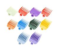 SGERUFZ Color peines maquina cortar pelo,Profesionales peine de peluquería,Barberia accesorios,Compatible con cortapelos y peine recortador wahl(10 Piezas)