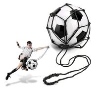 SGERUFZ Fußball Kick Trainer Neto, Neto de Bolsa de Balón Solo Soccer Kick Práctica Ayuda de Entrenamiento Neto de Retorno de Entrenamiento para Niños Jóvenes Adultos Ejercicios de Patada