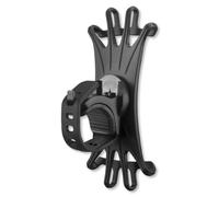 SGERUFZ Soporte de teléfono 360° rotativo, universal para motocicletas y bicicletas, silicona gruesa, 4,5-7,0 pulgadas, instalación fácil