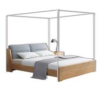 SGFBDZLK Soporte de Acero Inoxidable para mosquitera, Soporte de Acero Inoxidable para Cama con Dosel y mosquitera, Accesorios de decoración para Dormitorio, 16 mm, 1,0 m (3,3 pies x 6,5 pies)
