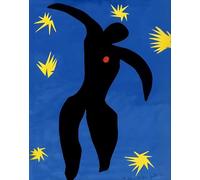 SGFGAD FHYWQ Henri Matisse Póster Impresiones en color Cuadro abstracto de arte de pared《Ícaro de Jazz》Henri Matisse Pintura en lienzo para decoración de salón 30x40cm sin marco